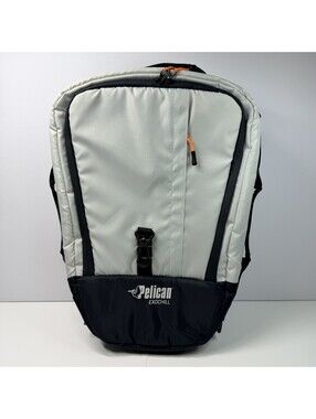 Pelican ExoChill Soft Sided Cooler Bag Gray Orange Insulated Missing Strap Kayak